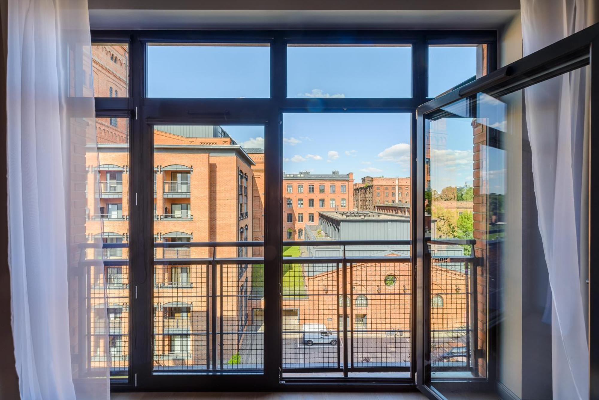 Lumina Loft Tymienieckiego With A View Of The Lake Łódź Exteriör bild